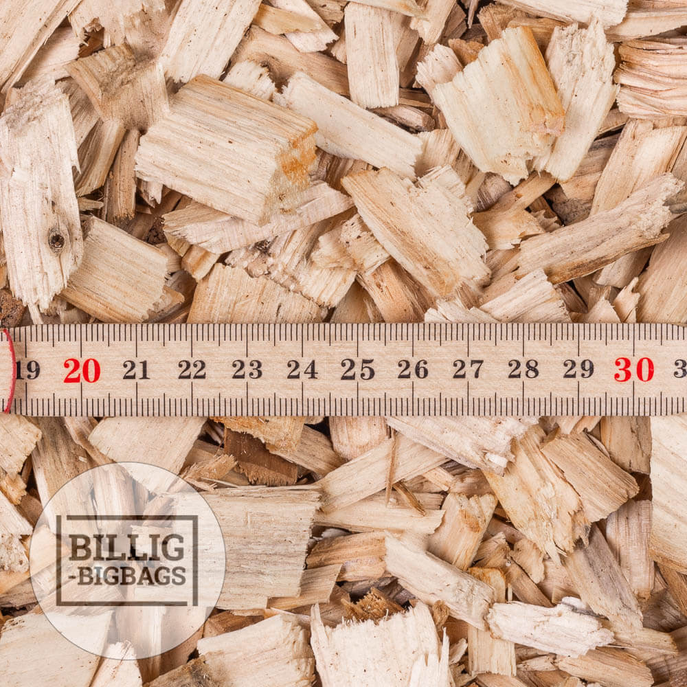 Træflis til havebadet - Mål - Leveret hjem til dig fra billig-bigbags.dk