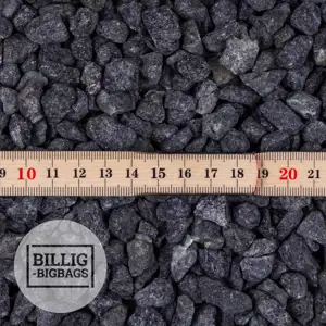 Sorte Granitskærver 8-11 mm.