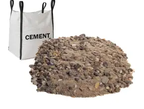 Støbemix 0-8 mm. + Cement