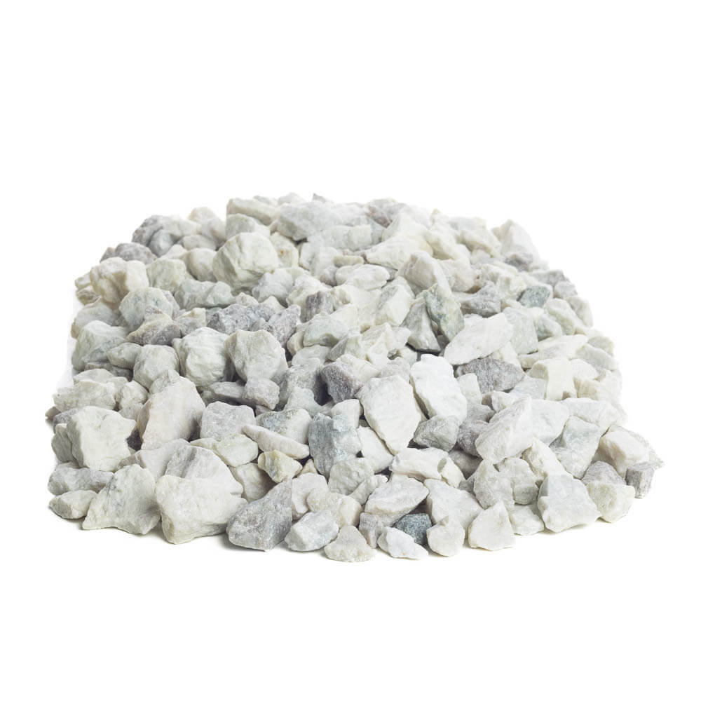 Hvide Granitskærver 11-16 mm.