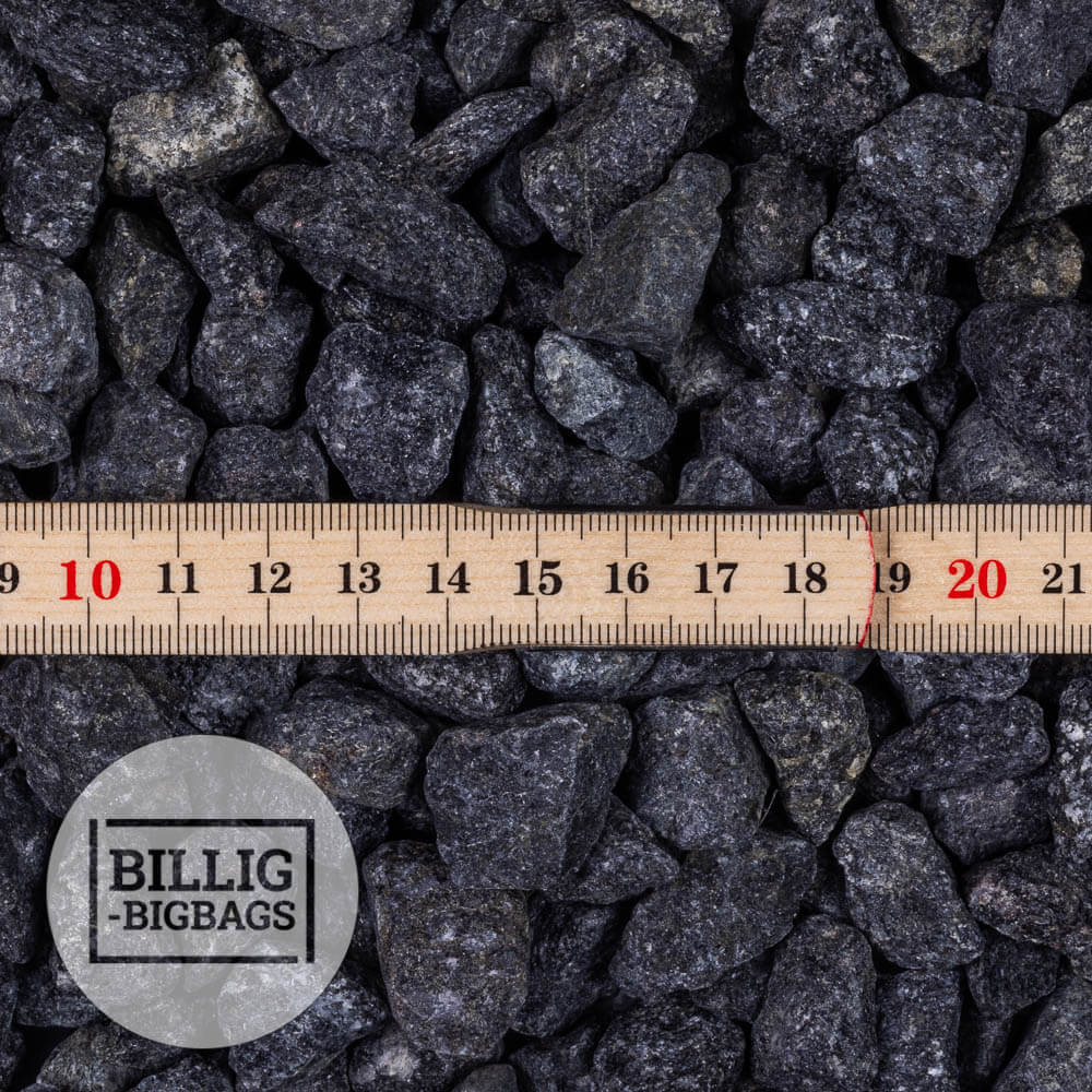 Sorte Granitskærver 11-16  mm.