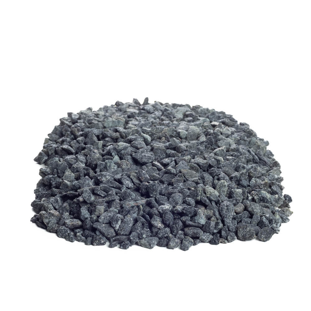 Sorte Granitskærver 5-8 mm.