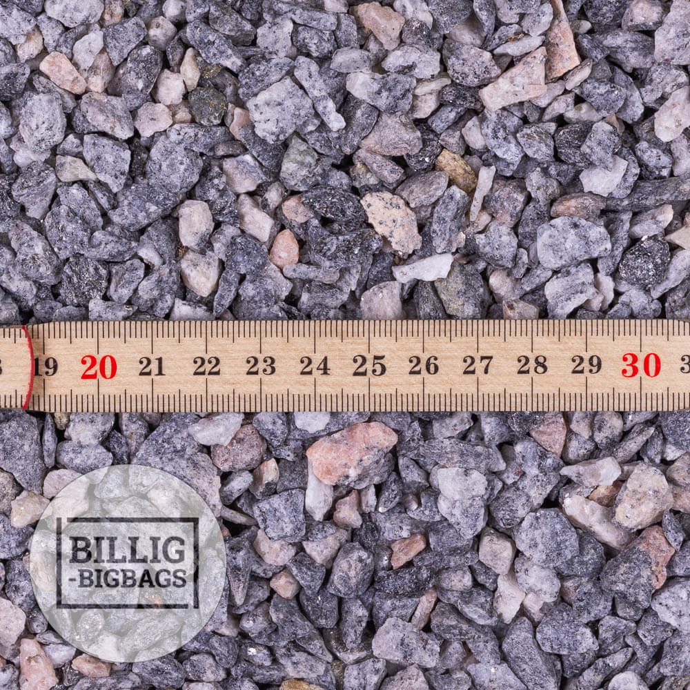 Grå Granitskærver 5-8 mm.