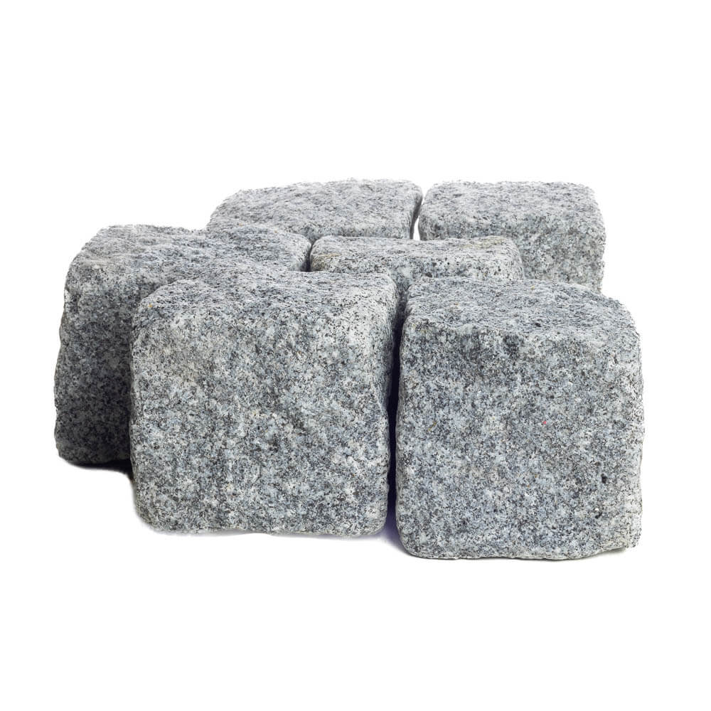 Chaussesten - Mørk grå