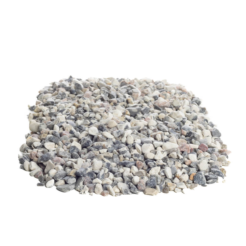 Hvide Perlesten 4-8 mm.