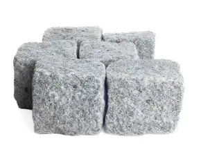 Chaussesten - Lys grå