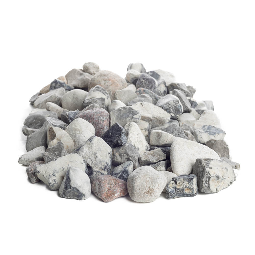 Hvide Nøddesten 16-32 mm.