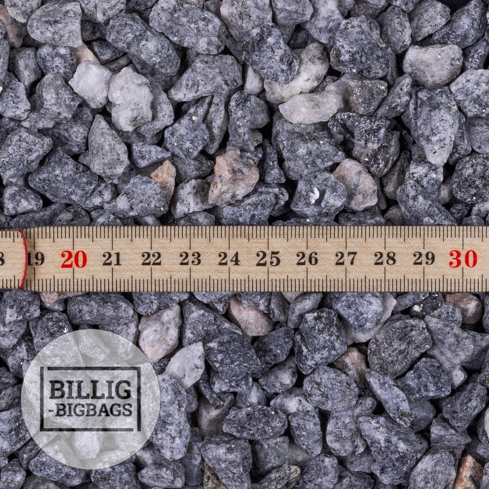 Grå Granitskærver 8-11 mm.