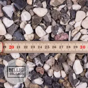 Hvide Ærtesten 8-16 mm.