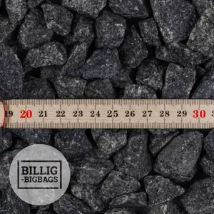 Sorte Granitskærver 16-22 mm.